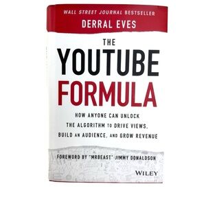 The YouTube Formula Book by Derral Eves Hardcover EUC